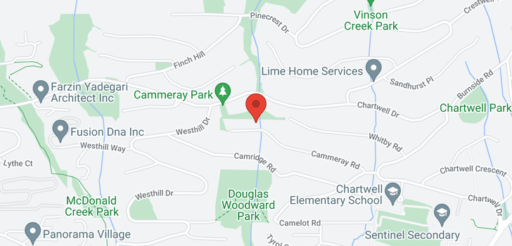 map of 1366 CAMMERAY ROAD